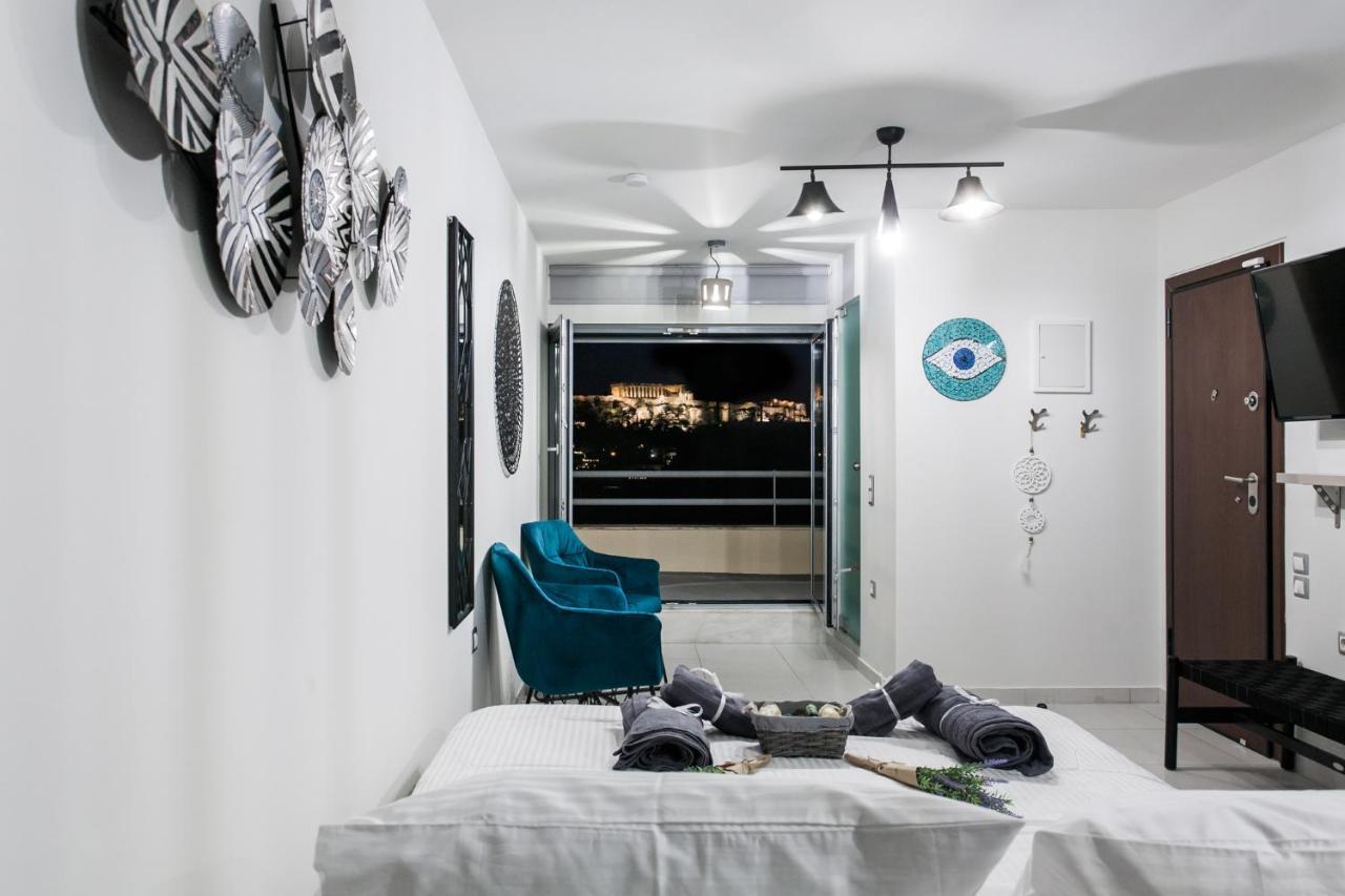 Gorgeous Retire With Breathtaking Acropolis View! Apartment Athens Luaran gambar