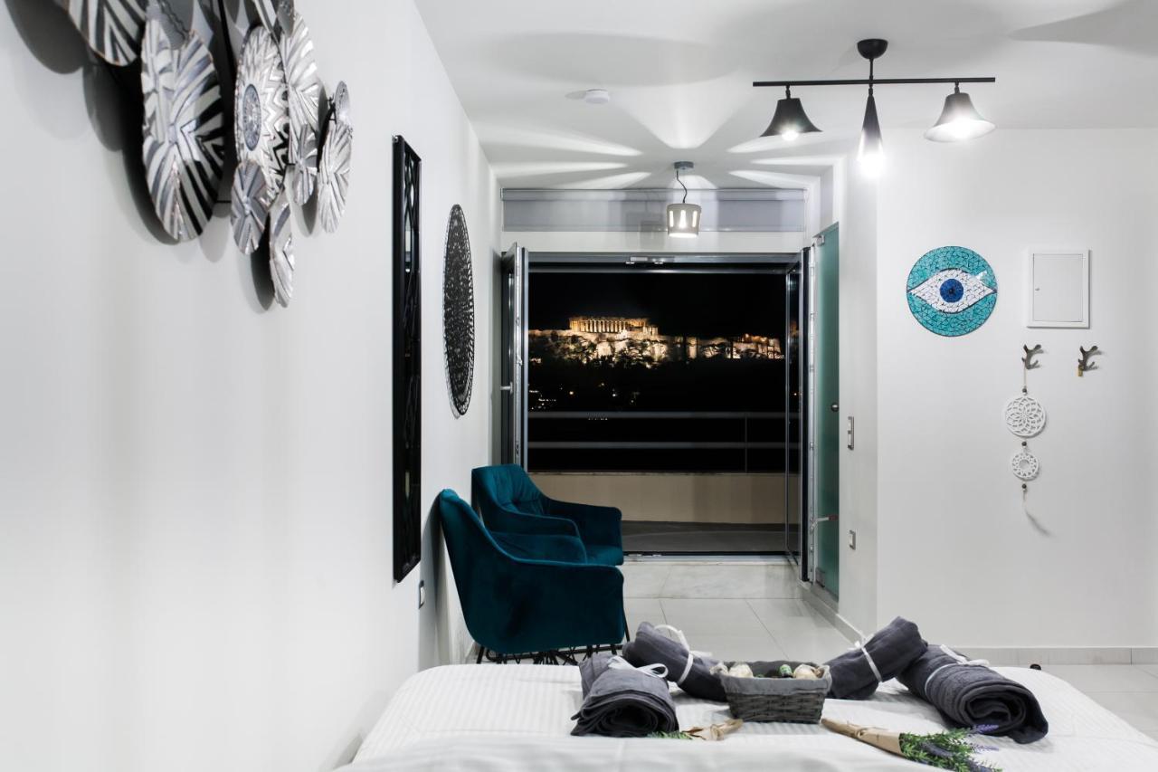 Gorgeous Retire With Breathtaking Acropolis View! Apartment Athens Luaran gambar